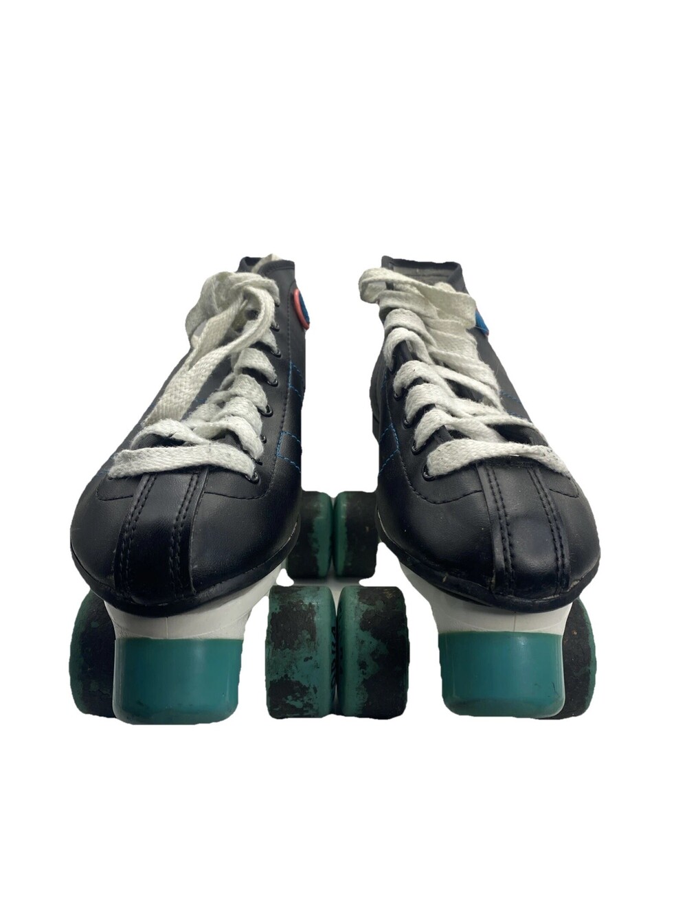 Roller Derby Cobra Skates Size 8 (US) Black/Teal Vintage 340 Skates